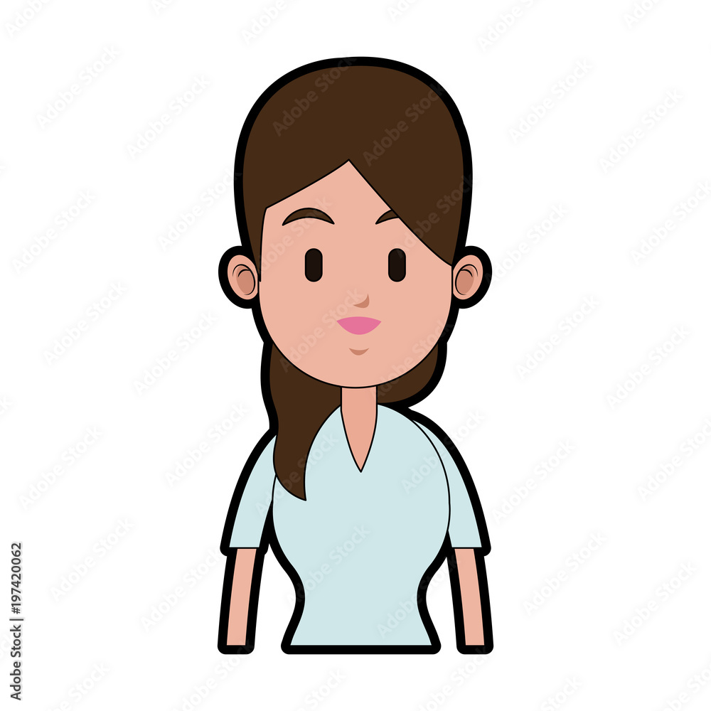 Executive woman cartoon icon vector illustration graphic design Executive woman cartoon icon vector illustration graphic design