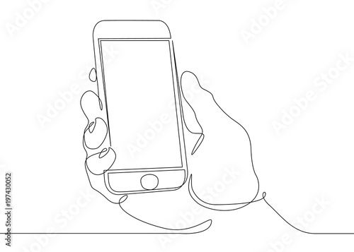 continuous line device people