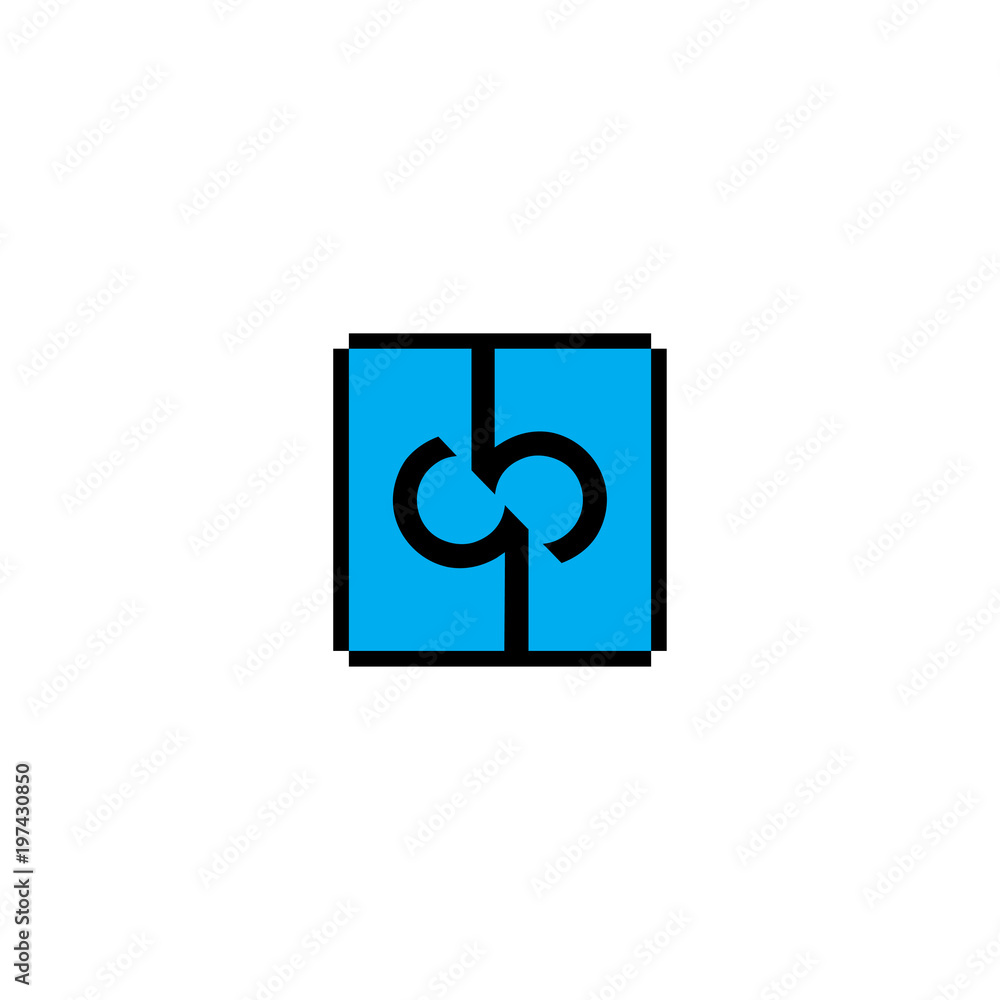 letter dp in a circle logo vector letter dp in a circle logo vector
