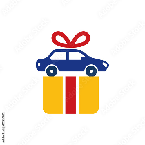 Car Gift Logo Icon Design