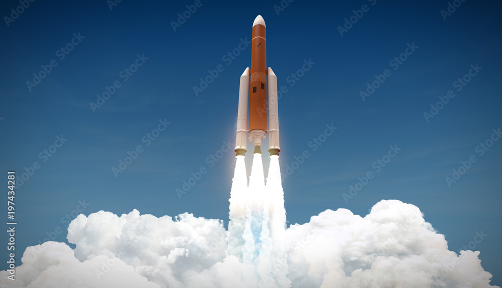 Fototapeta premium rocket launch