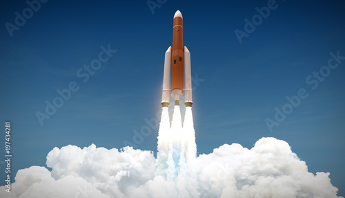 Fototapeta Naklejka Na Ścianę i Meble -  rocket launch