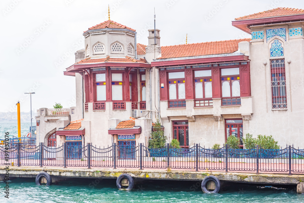 Pier of Besiktas  in Besiktas, Istanbul, Turkey