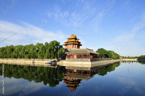 Beijing the imperial palace watchtower