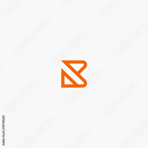 logo B style line