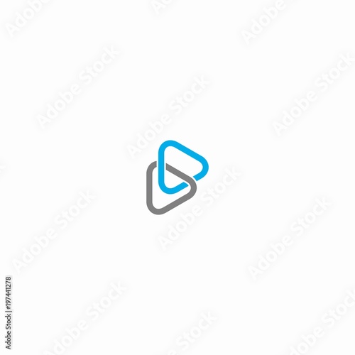 logo B style line