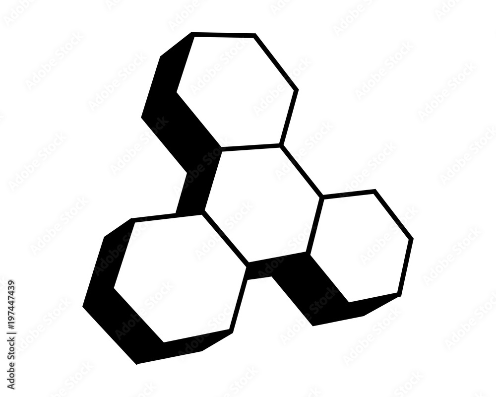 bee hive hexagon shape image vector icon symbol logo bee hive hexagon shape image vector icon symbol logo