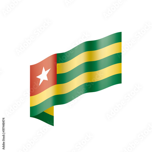 Free Download togo flag, vector illustration - GFXLoad