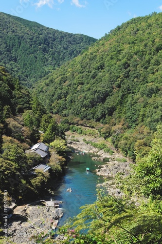 京都嵐山 亀山公園展望台