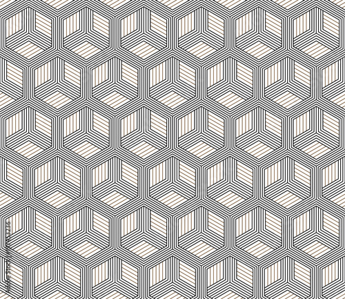 Vector seamless geometric pattern. Classic Chinese ancient fully editable ornament