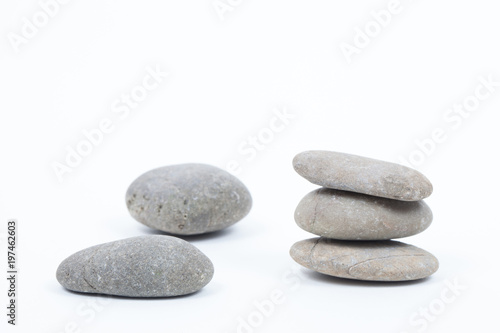 Set of stacked stones