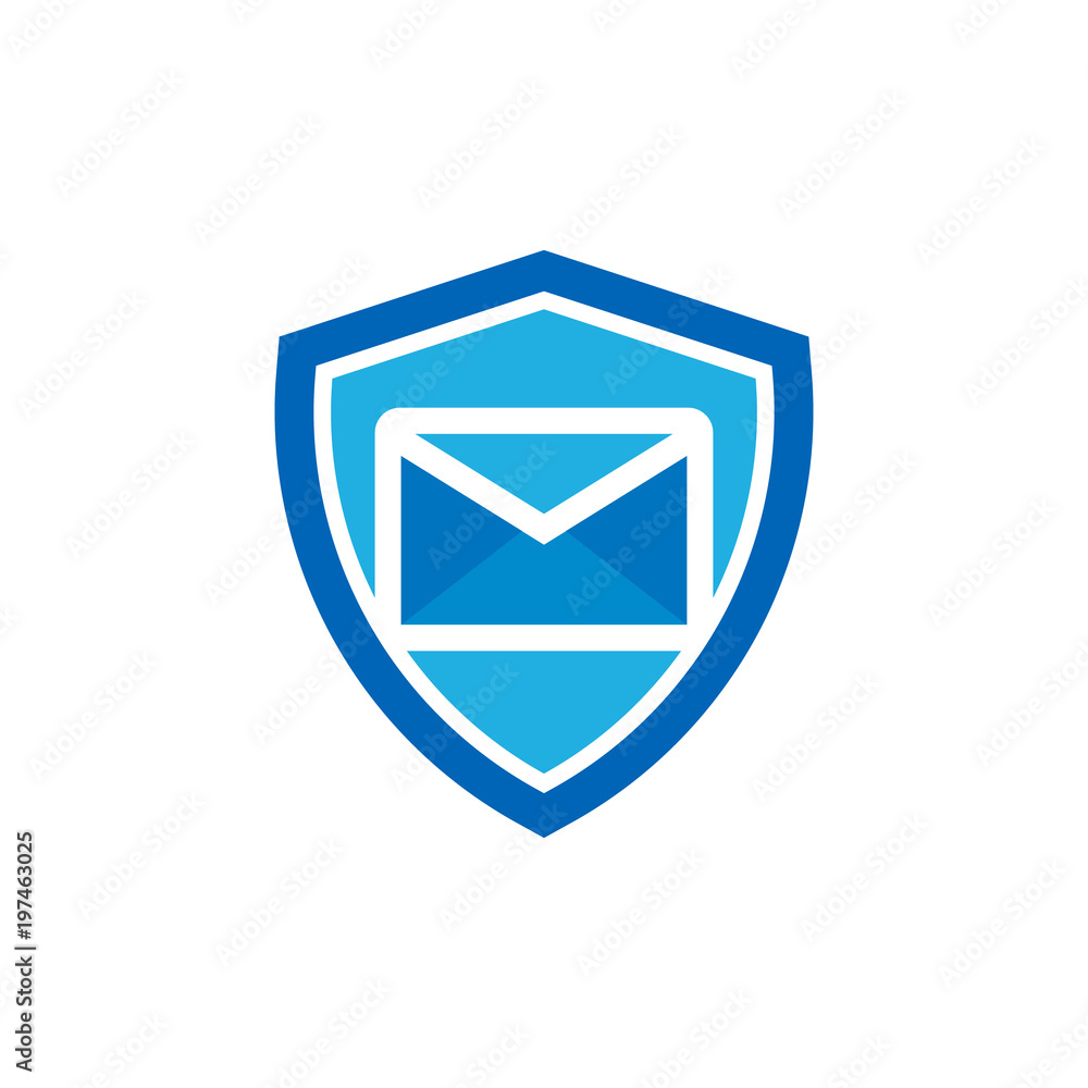 Mail Shield Logo Icon Design Mail Shield Logo Icon Design