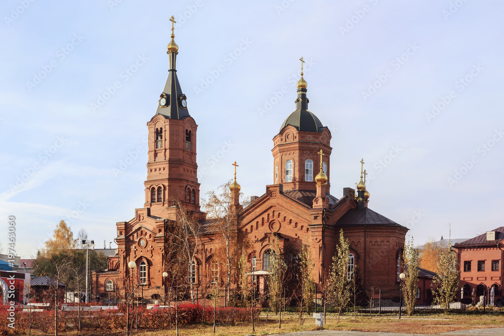 The Alexander Nevsky Church in Kurgan, Russia.