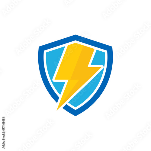 Power Shield Logo Icon Design Free Download Power Shield Logo Icon Design - GFXLoad