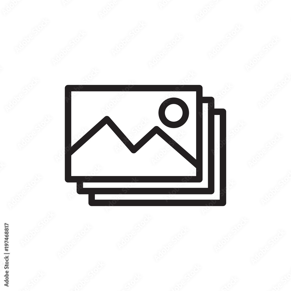 images outlined vector icon. Modern simple isolated sign. Pixel perfect vector illustration for logo, website, mobile app and other designs images outlined vector icon. Modern simple isolated sign. Pixel perfect vector illustration for logo, website, mobile app and other designs