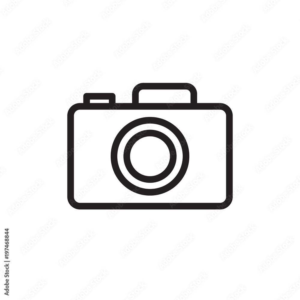 pocket camera outlined vector icon. Modern simple isolated sign. Pixel perfect vector illustration for logo, website, mobile app and other designs pocket camera outlined vector icon. Modern simple isolated sign. Pixel perfect vector illustration for logo, website, mobile app and other designs