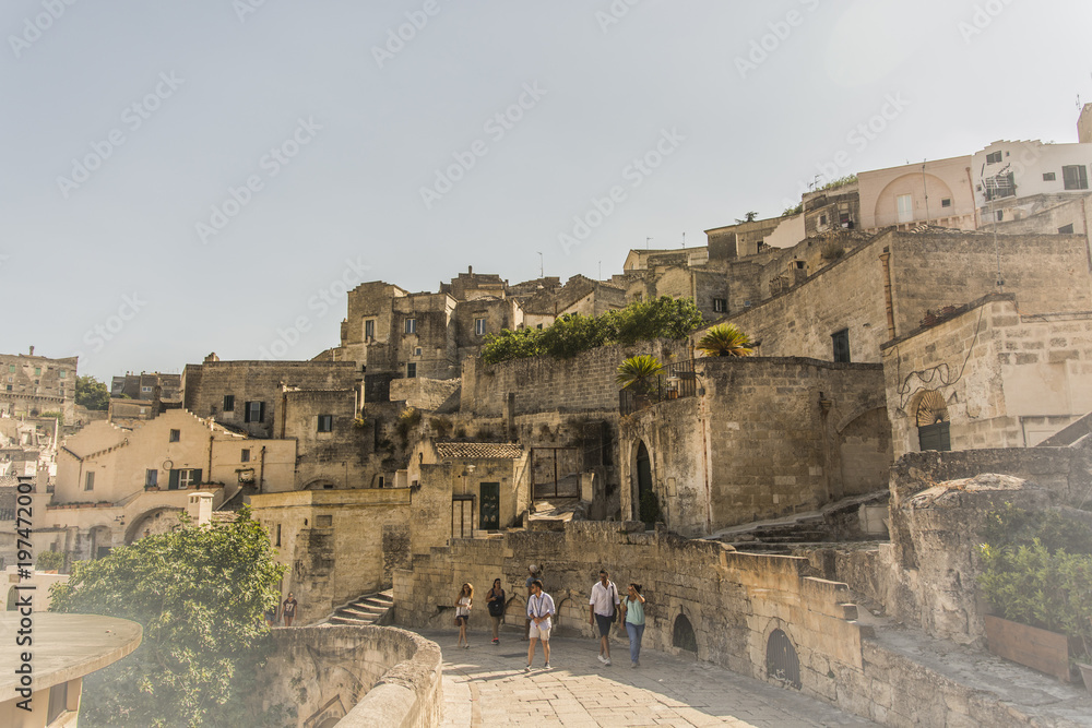 Fototapeta premium Matera in strada