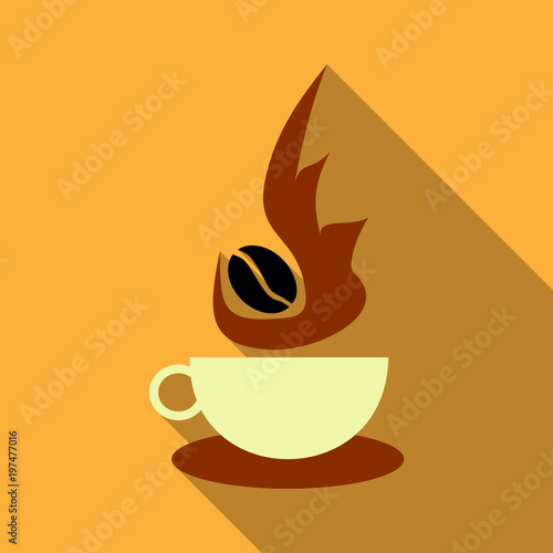 Authentic Italian espresso vintage . Coffee poster for cafe bar or restaurant. Drink vector illustration.