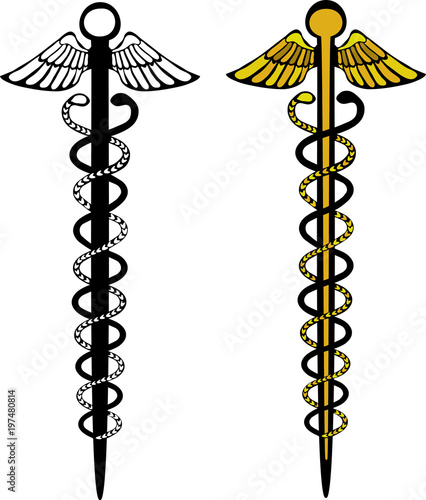 Caduceus - symbol of medicine and commerce