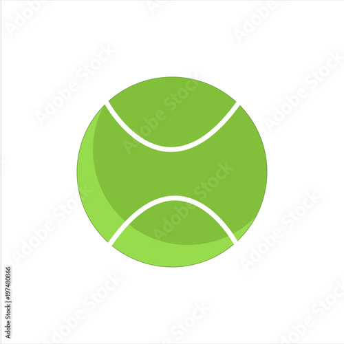 Fototapeta Naklejka Na Ścianę i Meble -  Sport Object: Tennis Ball