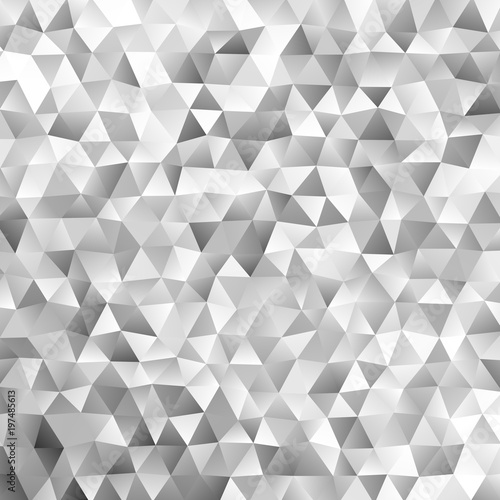 Vector retro polygonal triangle background design - abstract illustration