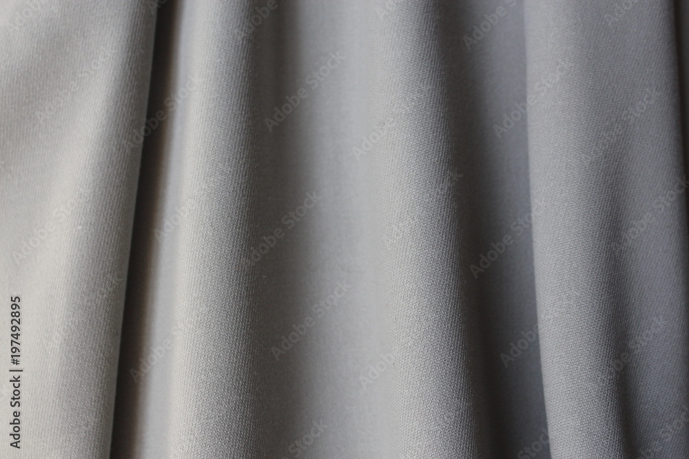 Fototapeta premium folded grey fabric texture