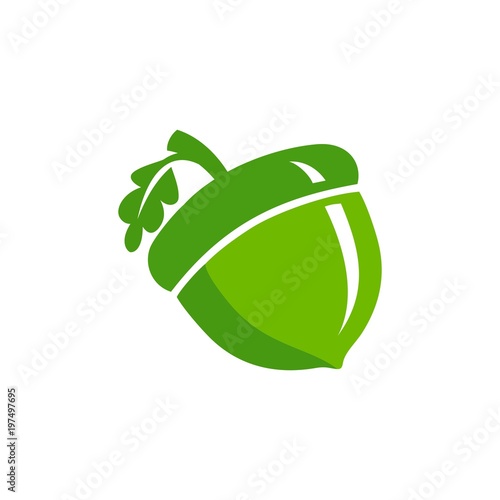 acorn logo vector photo