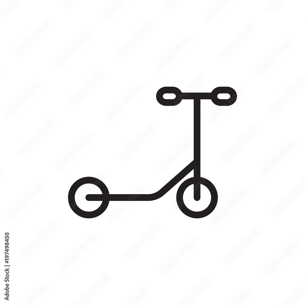 scooter outlined vector icon. Modern simple isolated sign. Pixel perfect vector illustration for logo, website, mobile app and other designs scooter outlined vector icon. Modern simple isolated sign. Pixel perfect vector illustration for logo, website, mobile app and other designs