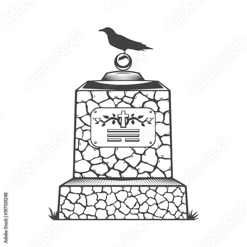  Grave gravestone monument