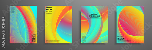 Colorful covers design set. Modern covers template design. Applicable for design covers, pentation, magazines, flyers, annual reports, posters and business cards.
