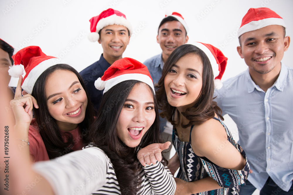 Group Chirtsmas Party selfie