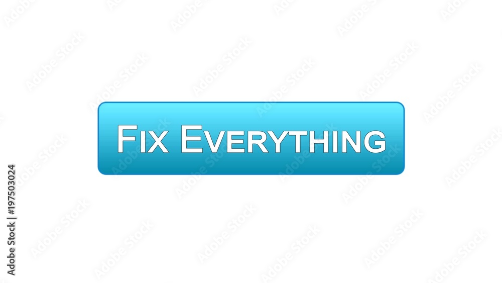 Fix everything web interface button blue color, maintenance application, support