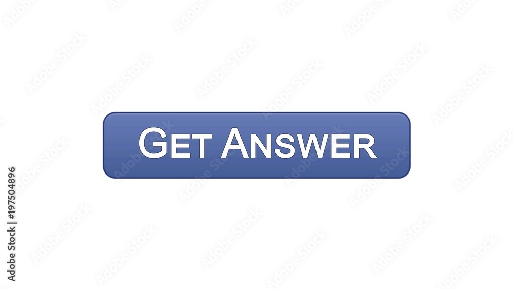 Get answer web interface button violet color, online consultation, site design Get answer web interface button violet color, online consultation, site design