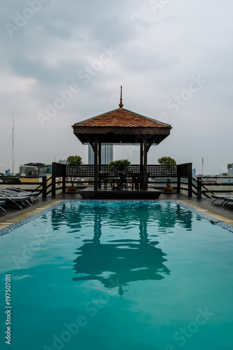 Rooftop pool bangkok