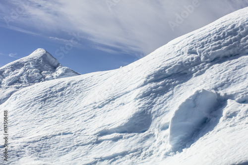 Giant Icebergs of Illulisat, Greenland, floating on water, a popular cruise destination