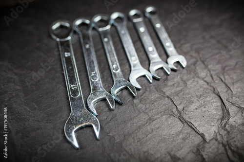 Open-end wrench set
