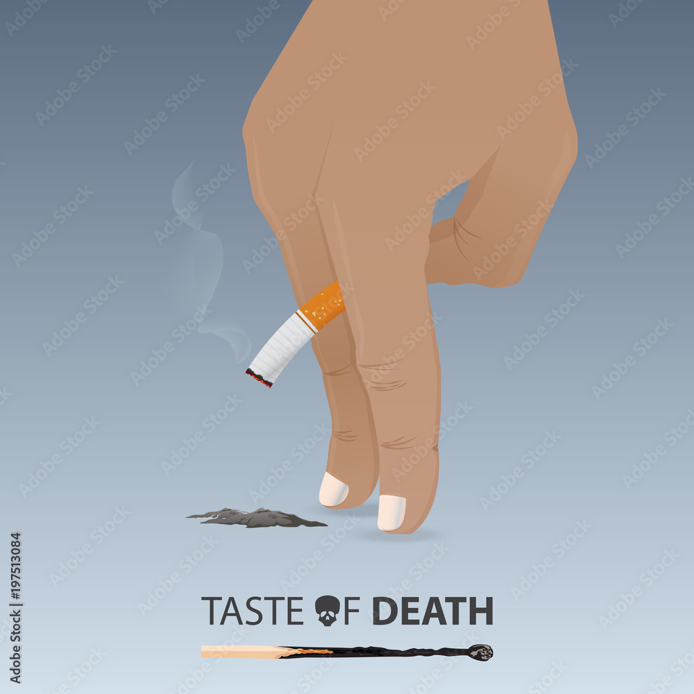 May 31st World No Tobacco Day banner. No Smoking Day Awareness poster