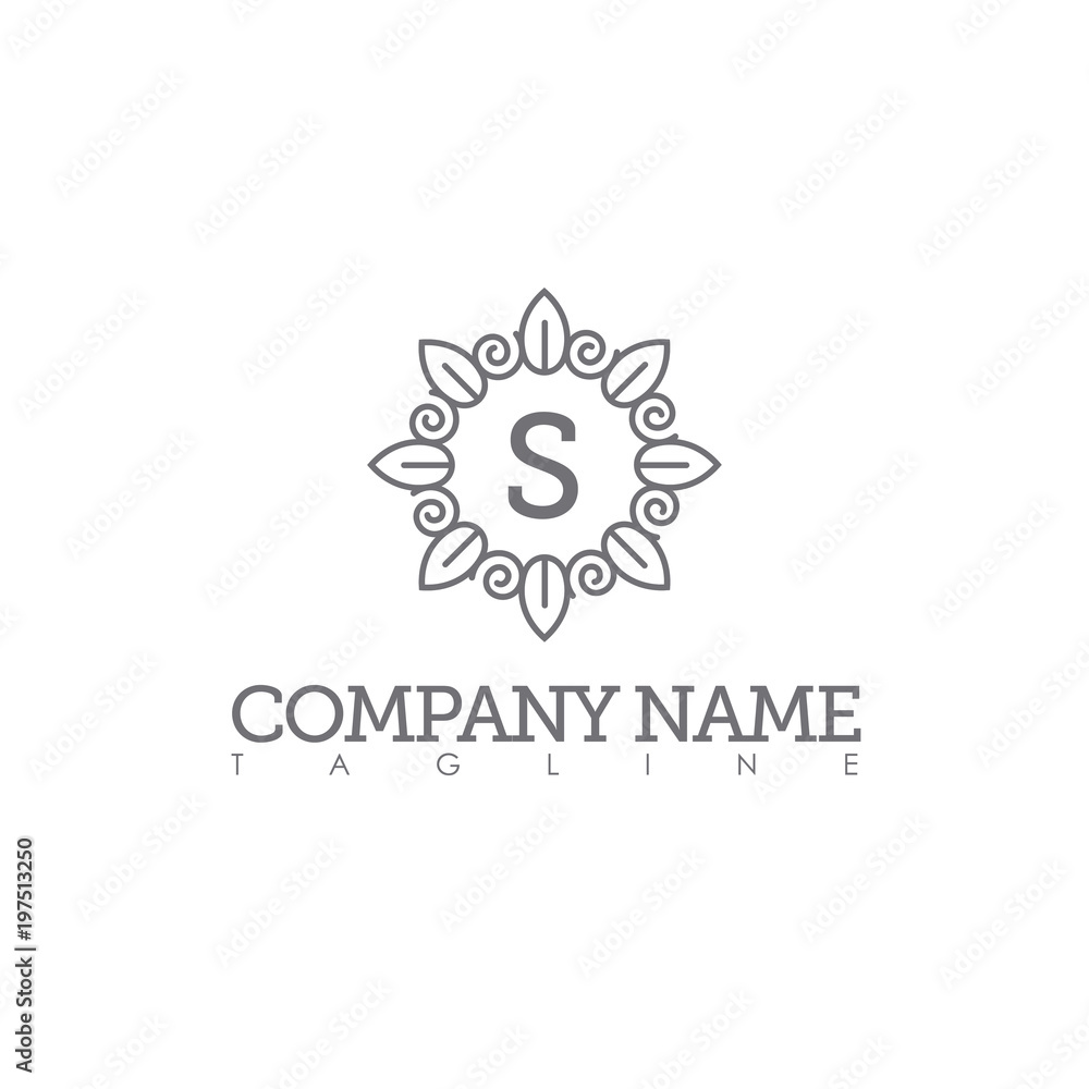 S MODERN LETTER LOGO TEMPLATE S MODERN LETTER LOGO TEMPLATE
