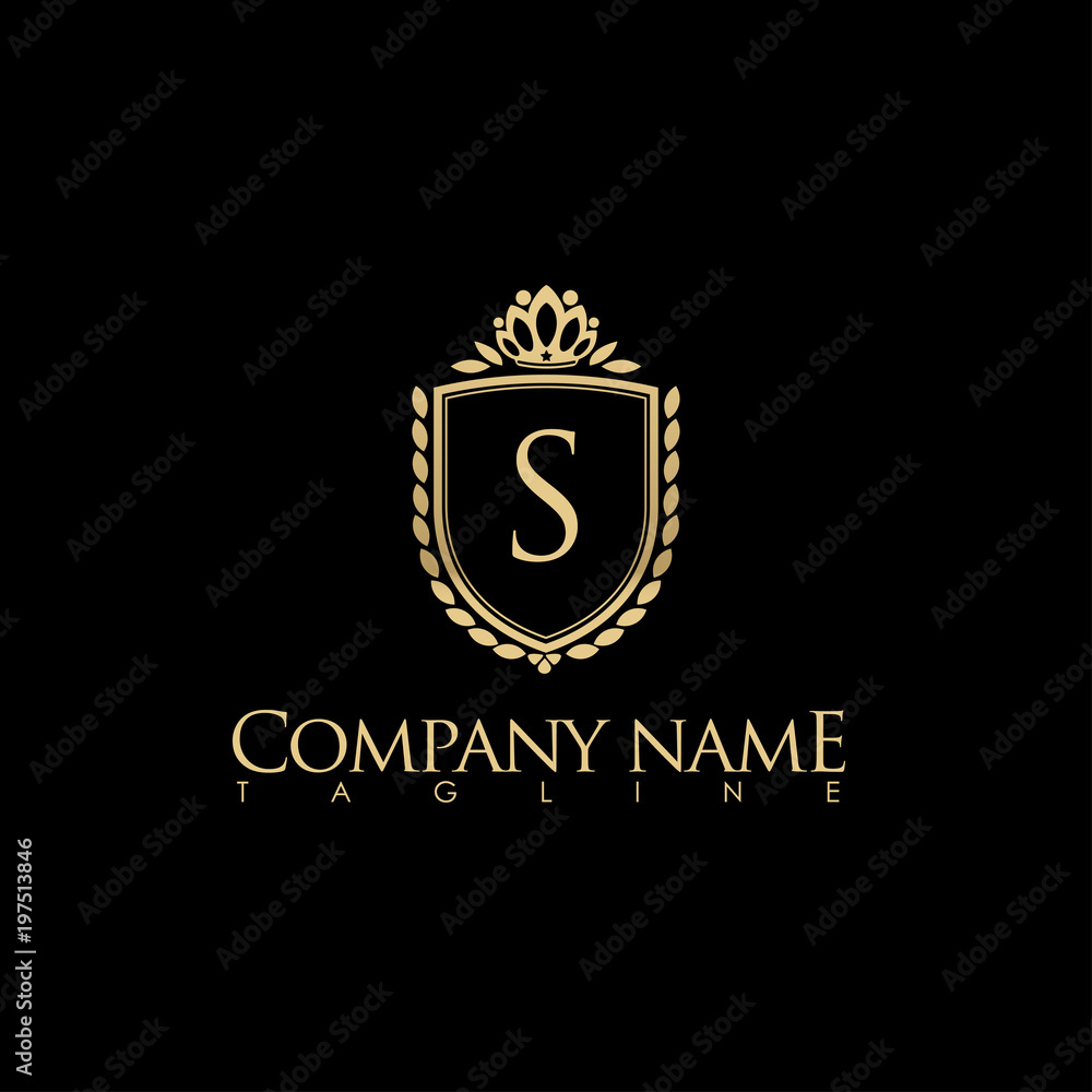 S MODERN LETTER LOGO TEMPLATE S MODERN LETTER LOGO TEMPLATE