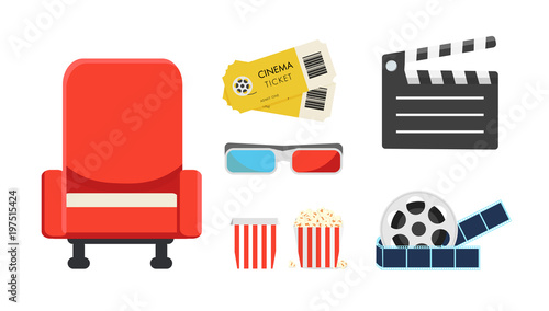 Set for the cinema.