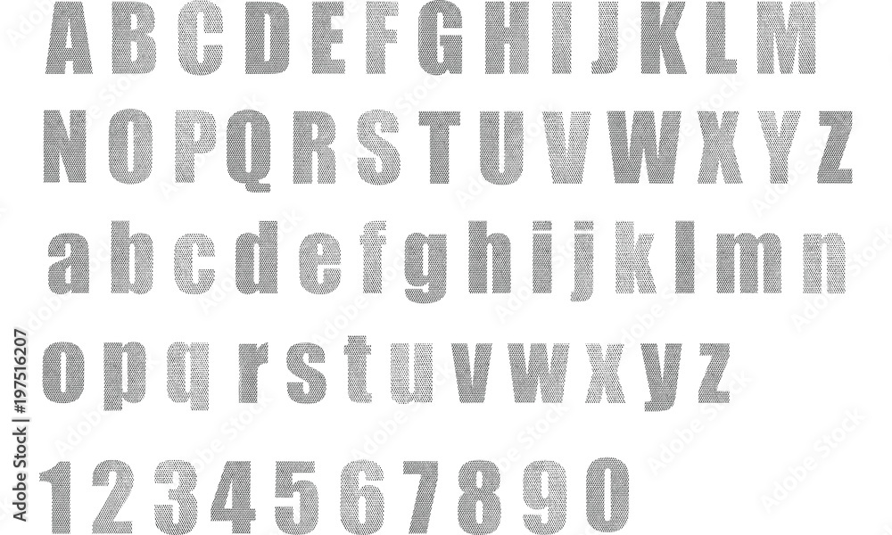 crack alphabet vector