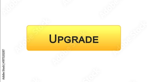 Upgrade web interface button orange color, software installation, program update