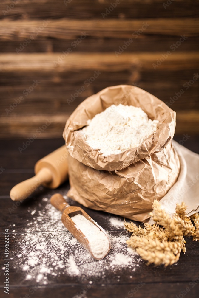 Fototapeta premium Bag of flour