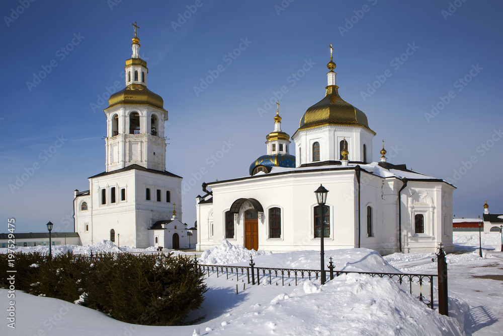 The Abalaksky Znamensky Monastery. The village of Abalak. Tyumen region. Russia The Abalaksky Znamensky Monastery. The village of Abalak. Tyumen region. Russia