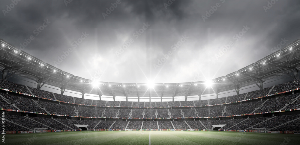 Naklejka premium The stadium