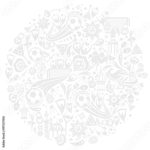 russian football background