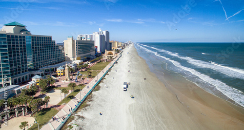 Aerial view of Daytona Beach, Florida © jovannig