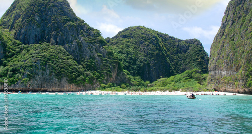 Phi Phi Island from the Sea © jovannig
