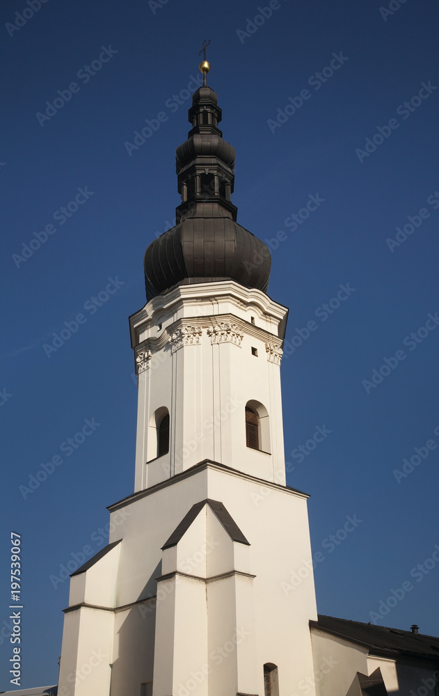 Church of St. Wenceslaus in Ostrava. Czech Republic