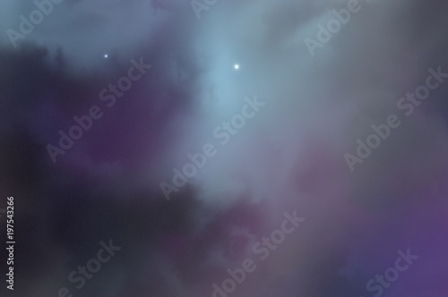 Colorful space nebula. Illustration  for use with projects on science  and education. Plasmatic nebula  deep outer space background with stars. Universe filled with stars  nebula and galaxy